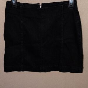 Wild Fable Black Mini Skirt